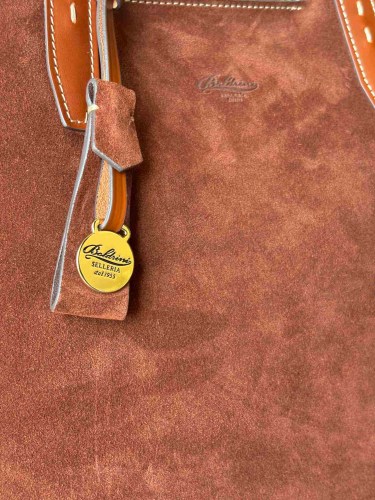 Toscano Cognac suede 28